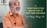 GS Đặng Hùng Võ: Dự thảo Luật Đất đai đề xuất phải có đất ở để làm dự án, “hòn đá” ngáng đường phát triển thị trường bất động sản